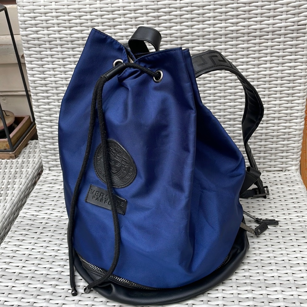 Versace Parfums Large Draw-String Backpack - image 2